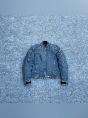 Tour Master Indigo Denim Motorcycle Jacket